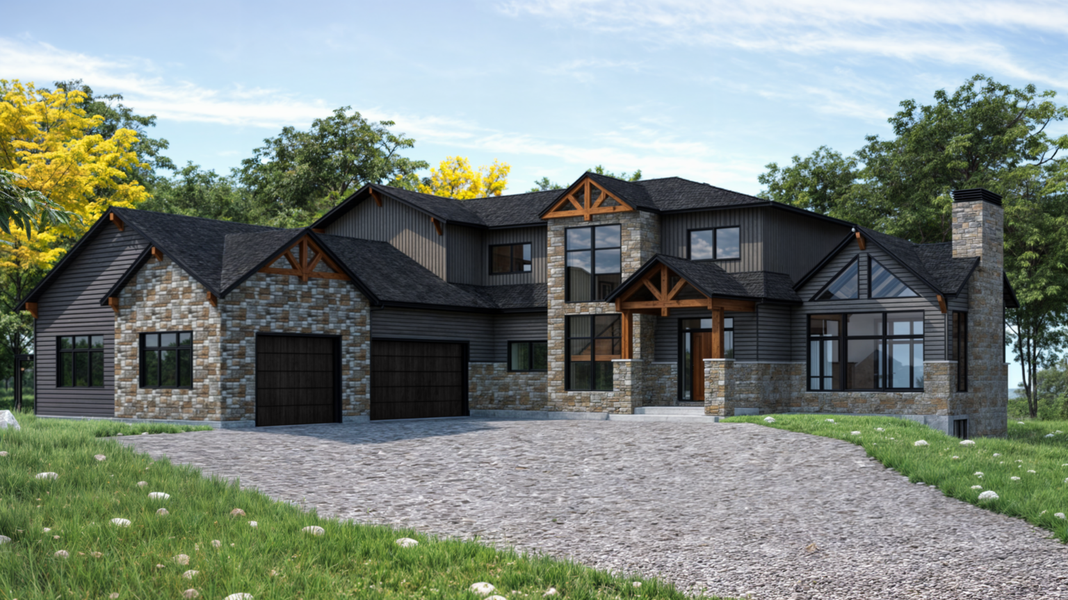 Cantley Custom - architectural project rendering