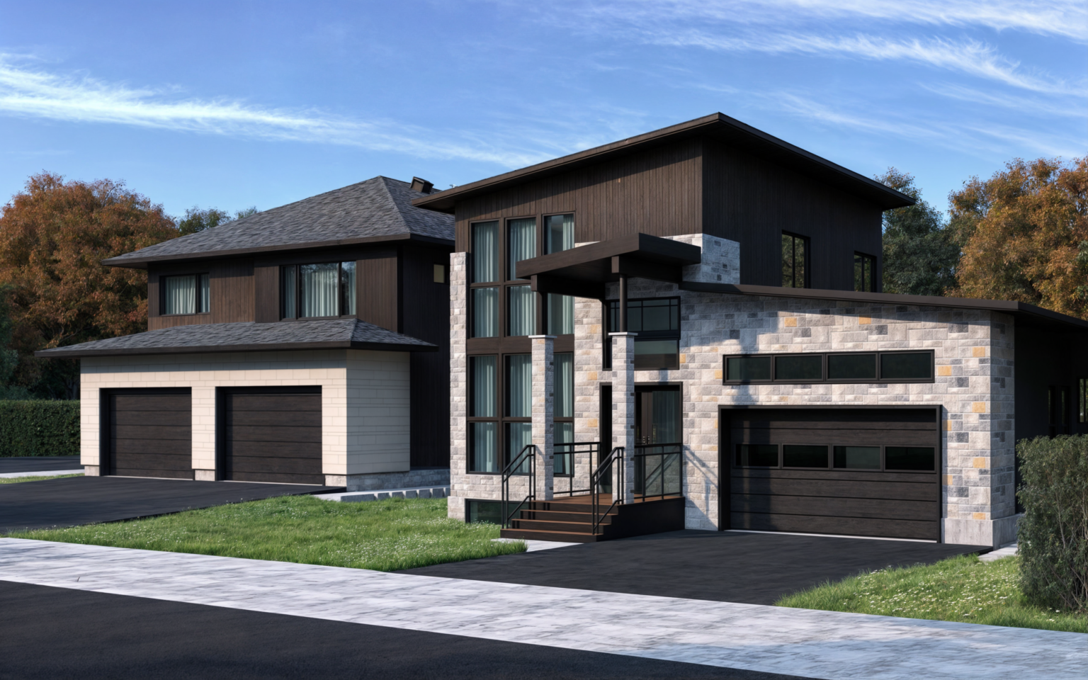 Aylmer Custom - architectural project rendering