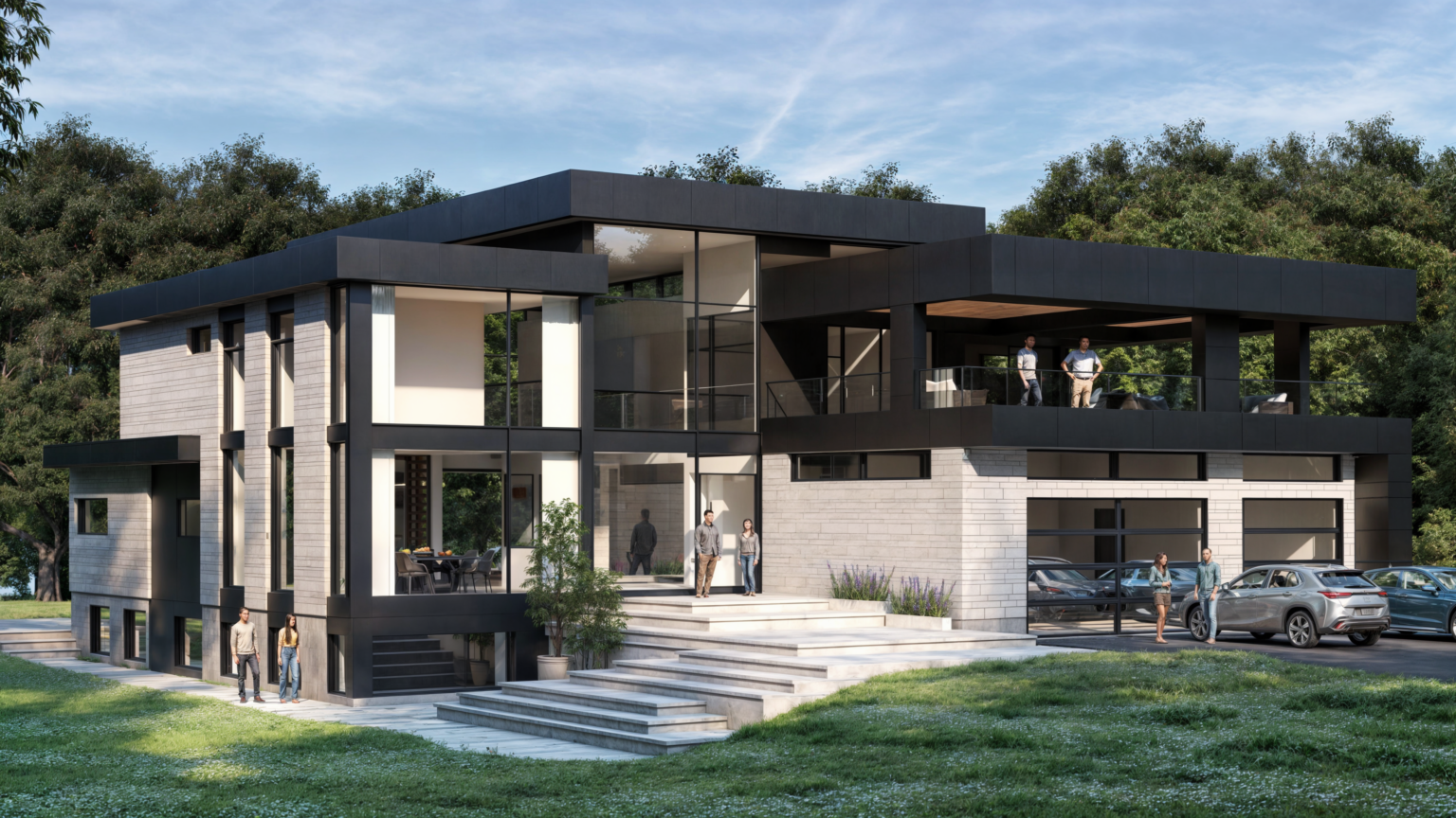 Manotic Modern 2 - architectural project rendering