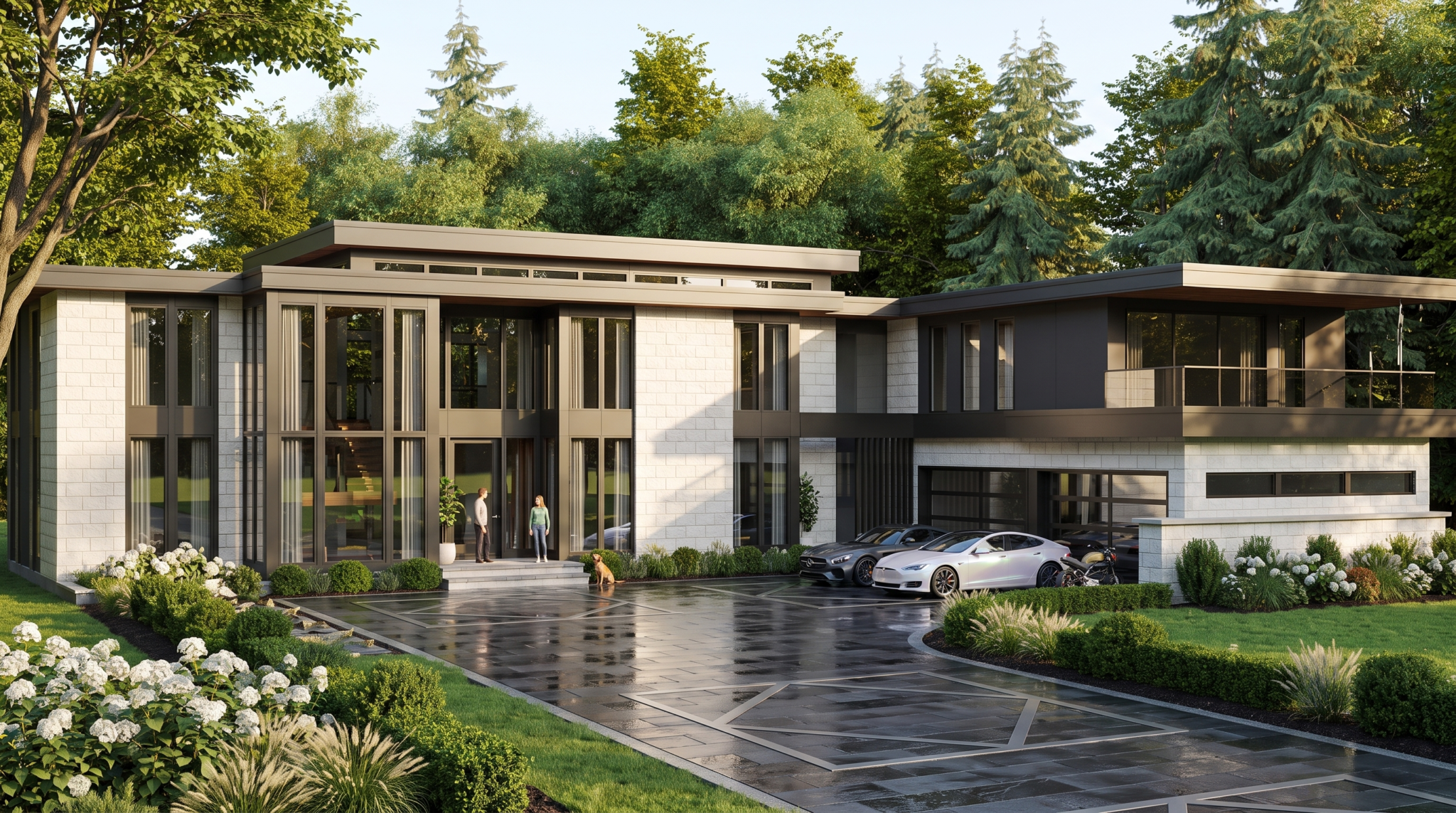 Rideau River Custom - architectural project rendering